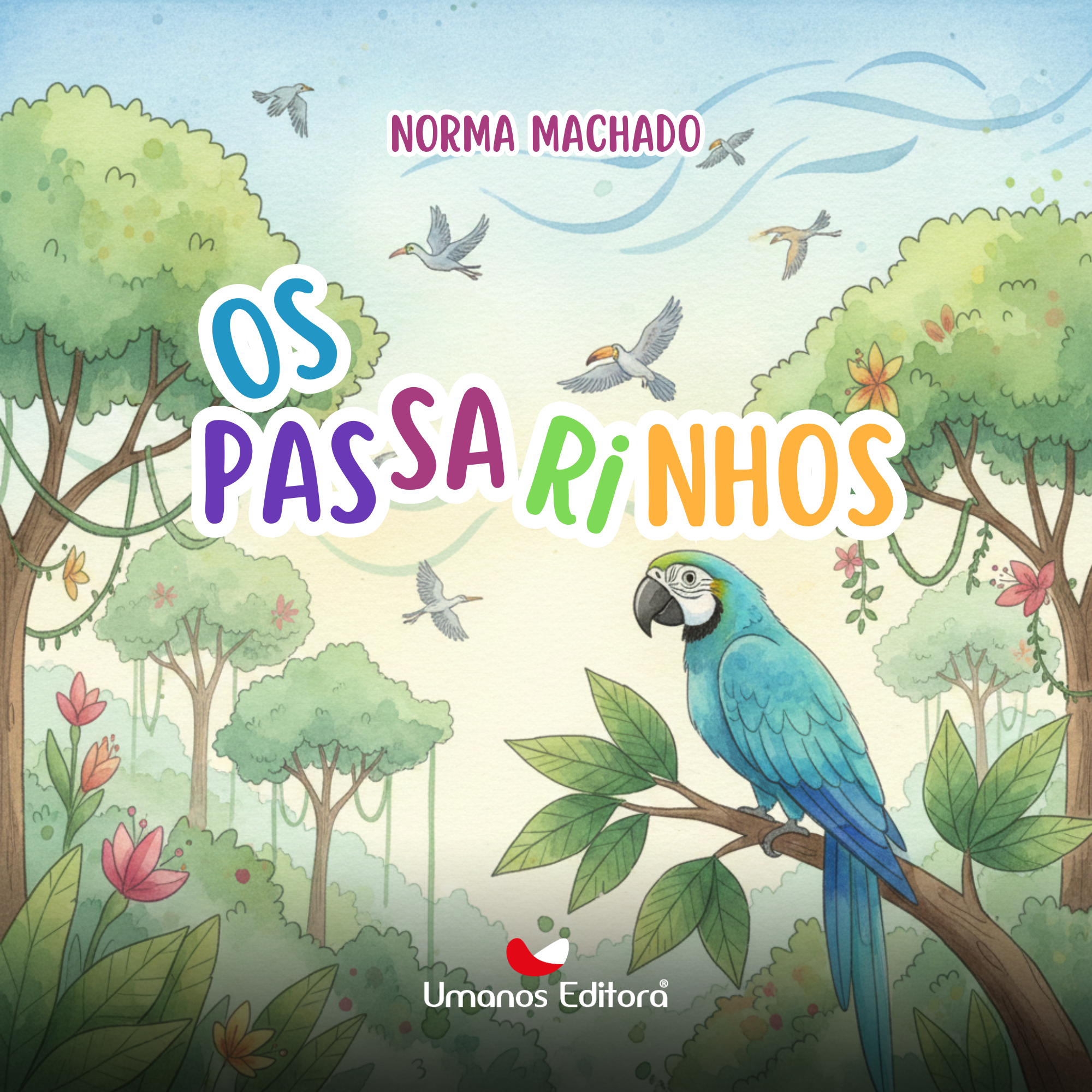 Os passarinhos - capa